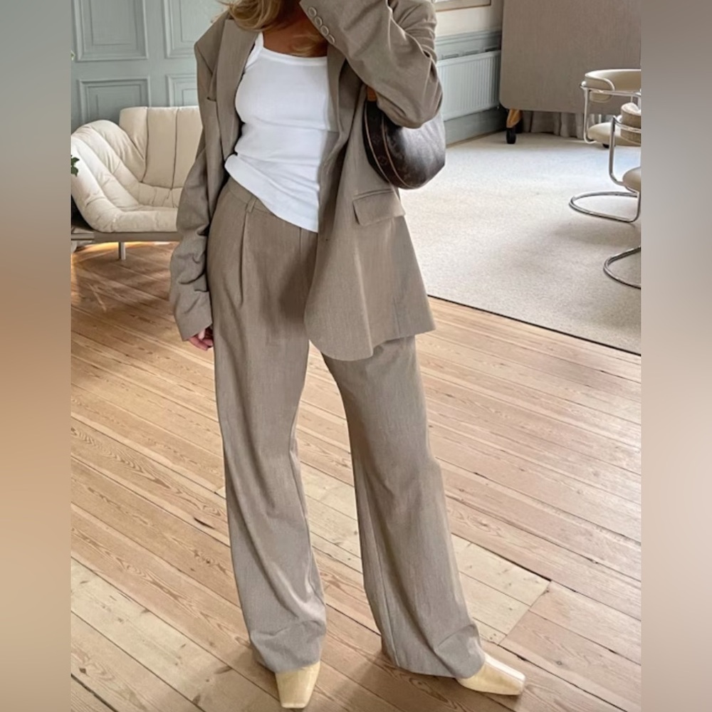 DJERF AVENUE Favorite Pants - Oat X Small